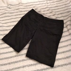 Coldwater Creek Black Bermuda Shorts Size 10